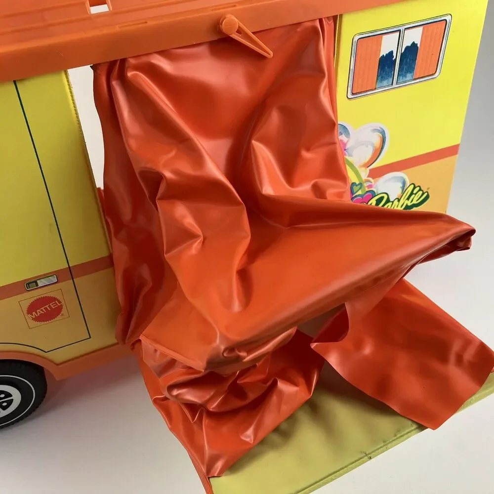 Vintage Mattel 1970 Barbie Country Camper /w Accessories & Original Box